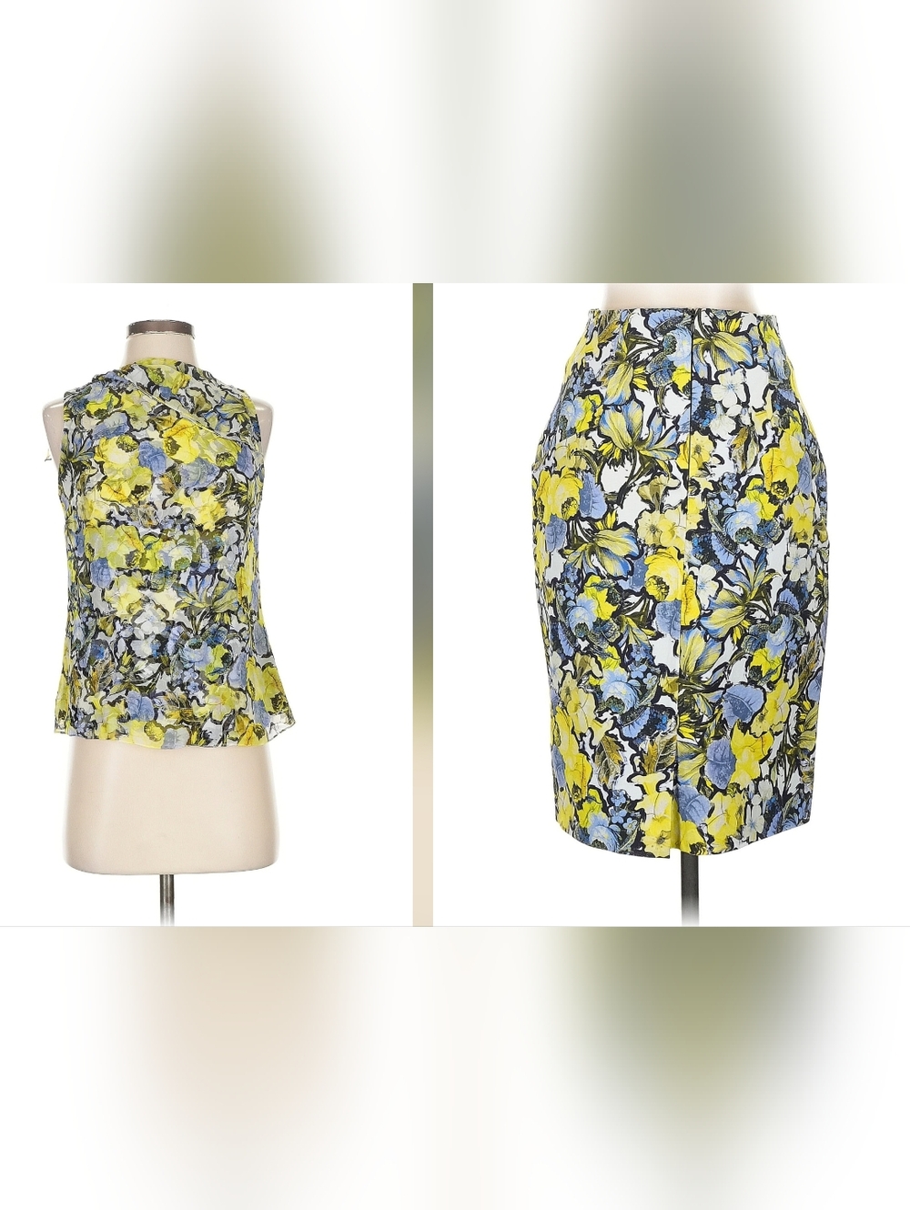 Erdem Frida Skirt And‎ Elisa Blouse